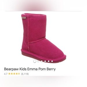 Toddler girl’s Bearpaw boots. Brand new in box.